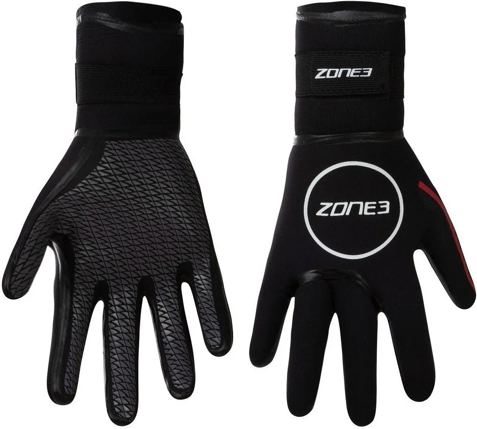 ZONE3 Neoprene Heat-Tech Warmth Swim Gloves (3.5mm)