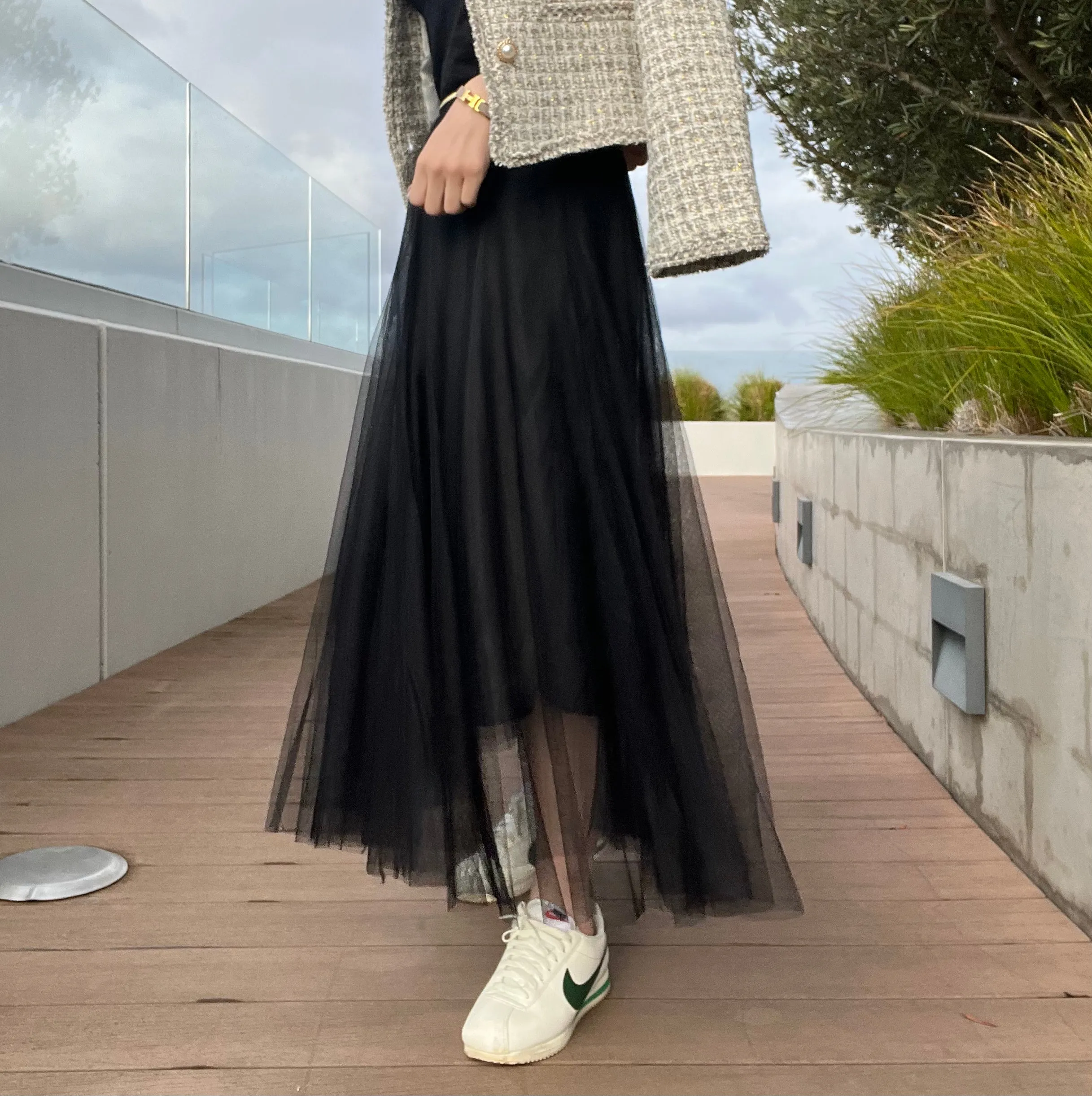 Zuri Pleats Skirt